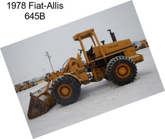 1978 Fiat-Allis 645B