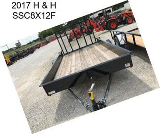 2017 H & H SSC8X12F