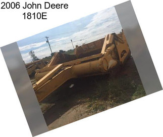 2006 John Deere 1810E