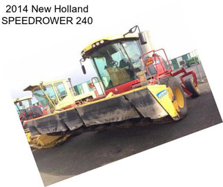2014 New Holland SPEEDROWER 240