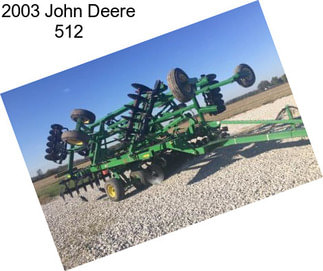 2003 John Deere 512