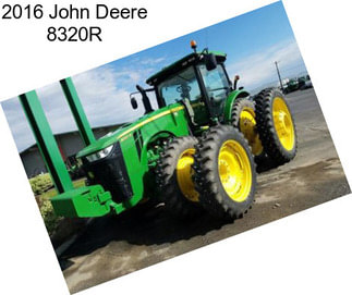 2016 John Deere 8320R