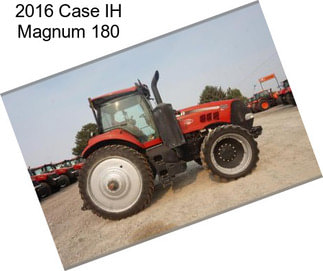 2016 Case IH Magnum 180