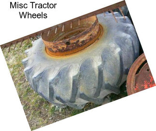 Misc Tractor Wheels