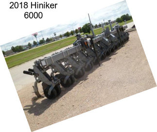 2018 Hiniker 6000