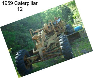 1959 Caterpillar 12