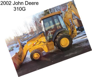 2002 John Deere 310G