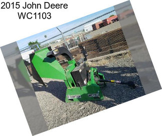 2015 John Deere WC1103