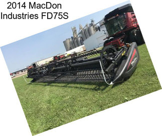 2014 MacDon Industries FD75S