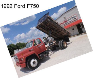 1992 Ford F750