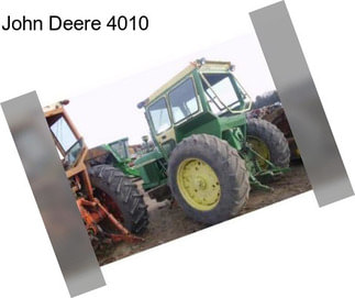 John Deere 4010