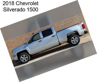 2018 Chevrolet Silverado 1500