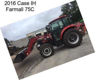 2016 Case IH Farmall 75C