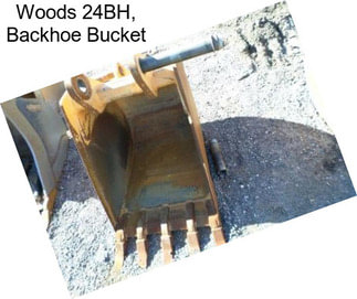 Woods 24BH, Backhoe Bucket