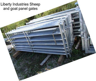 Liberty Industries Sheep and goat panel gates