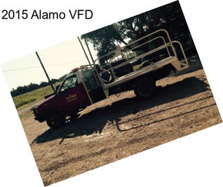 2015 Alamo VFD