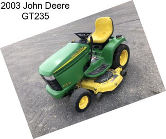 2003 John Deere GT235