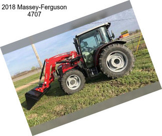2018 Massey-Ferguson 4707