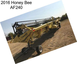 2016 Honey Bee AF240