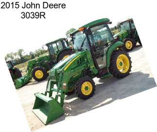 2015 John Deere 3039R