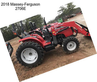 2018 Massey-Ferguson 2706E
