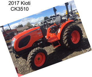 2017 Kioti CK3510