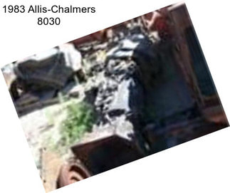 1983 Allis-Chalmers 8030