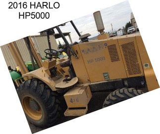 2016 HARLO HP5000