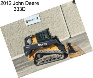 2012 John Deere 333D