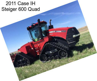 2011 Case IH Steiger 600 Quad