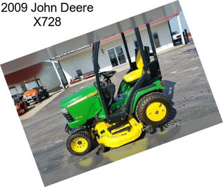 2009 John Deere X728