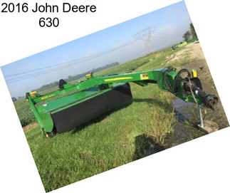 2016 John Deere 630