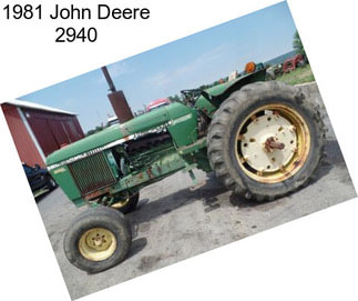 1981 John Deere 2940