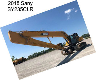 2018 Sany SY235CLR