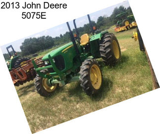 2013 John Deere 5075E