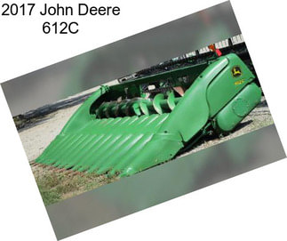 2017 John Deere 612C