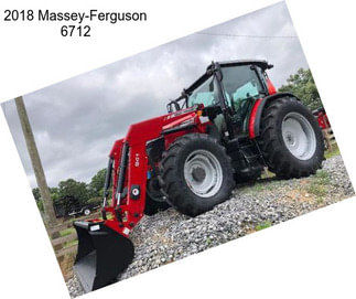 2018 Massey-Ferguson 6712