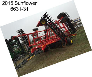 2015 Sunflower 6631-31