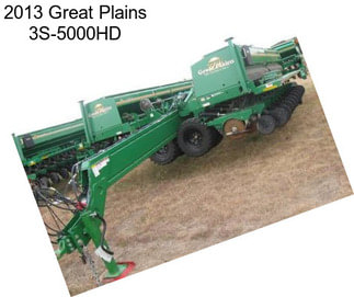 2013 Great Plains 3S-5000HD