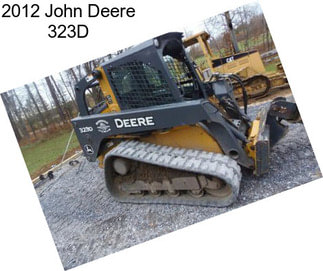 2012 John Deere 323D