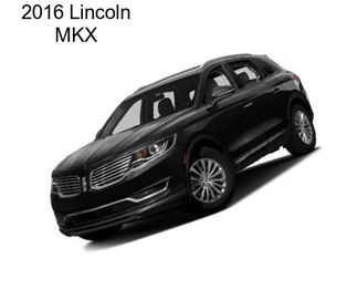 2016 Lincoln MKX