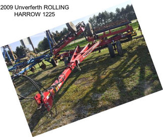 2009 Unverferth ROLLING HARROW 1225