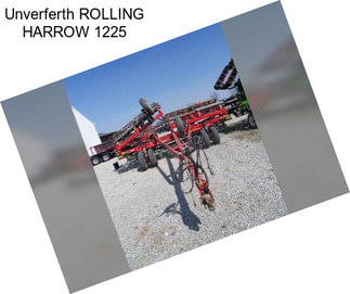 Unverferth ROLLING HARROW 1225