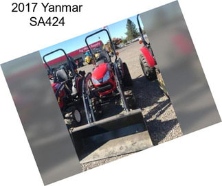 2017 Yanmar SA424