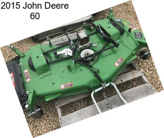 2015 John Deere 60