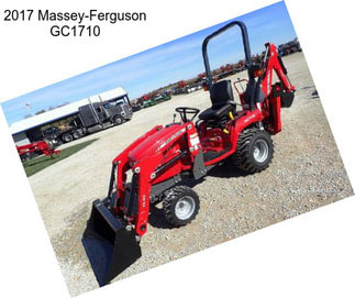 2017 Massey-Ferguson GC1710