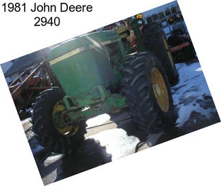 1981 John Deere 2940