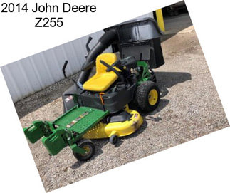 2014 John Deere Z255