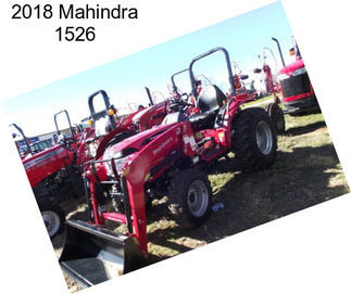 2018 Mahindra 1526