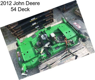 2012 John Deere 54\